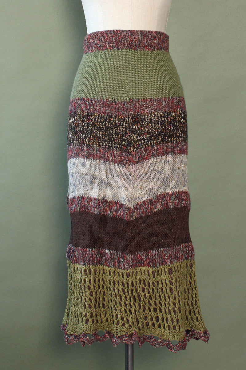 Woodsy Sweater Skirt S-L