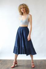 Gloria Vanderbilt Dark Denim Skirt XS/S