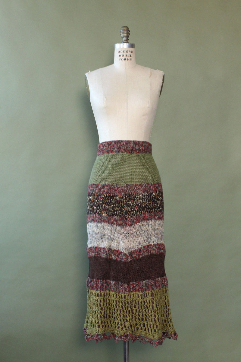Woodsy Sweater Skirt S-L