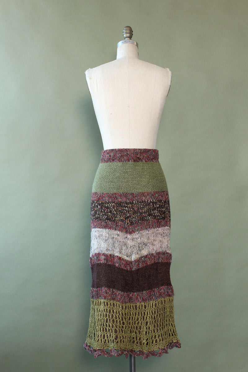 Woodsy Sweater Skirt S-L