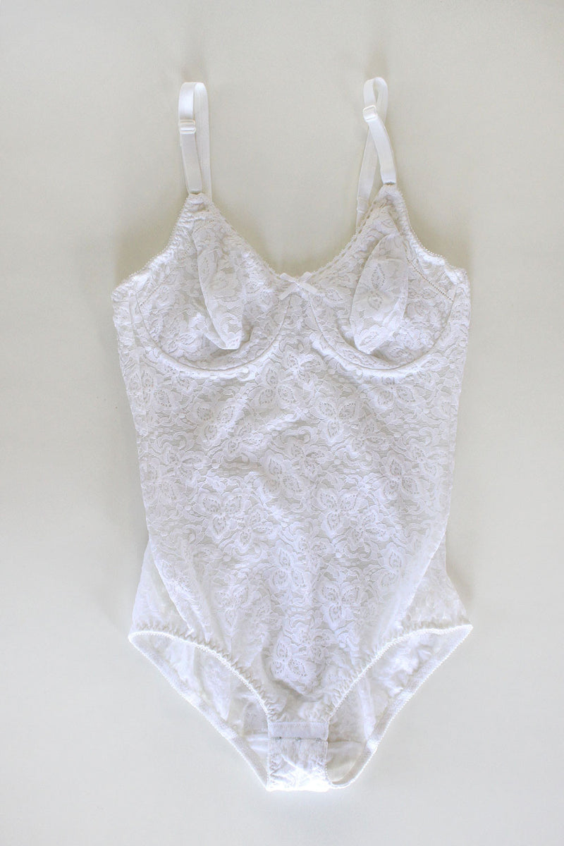 Snow White Bustier Bodysuit