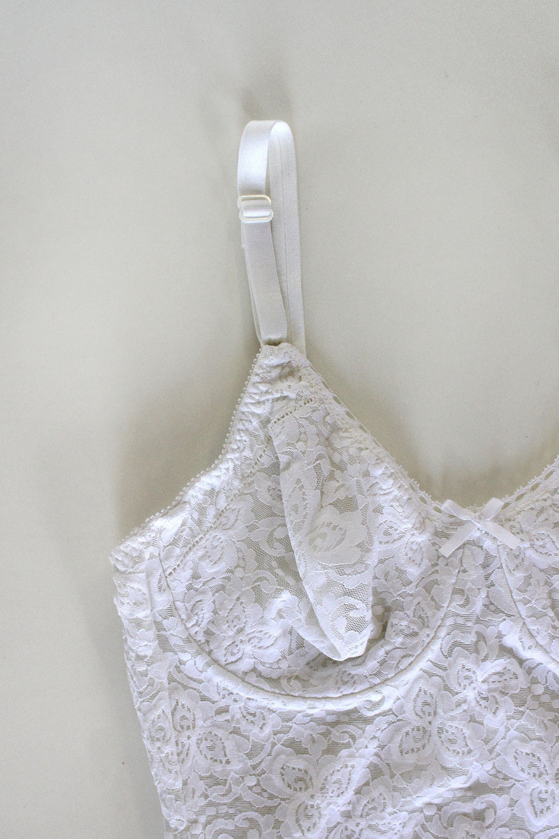 Snow White Bustier Bodysuit