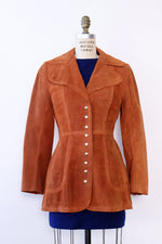 Canadian Suede Snap Jacket XS