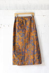 Romanex de Boussac Paisley Wrap Skirt S/M