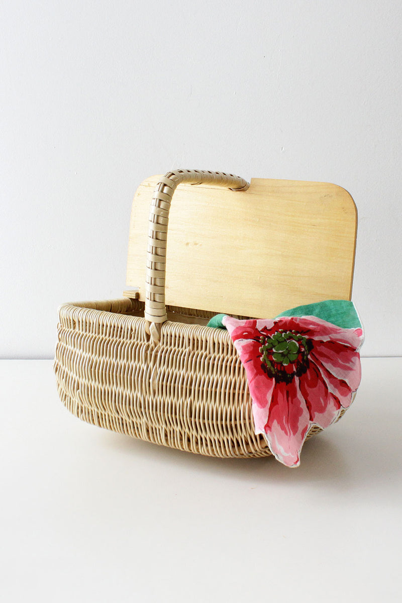 Into The Woods Basket Bag