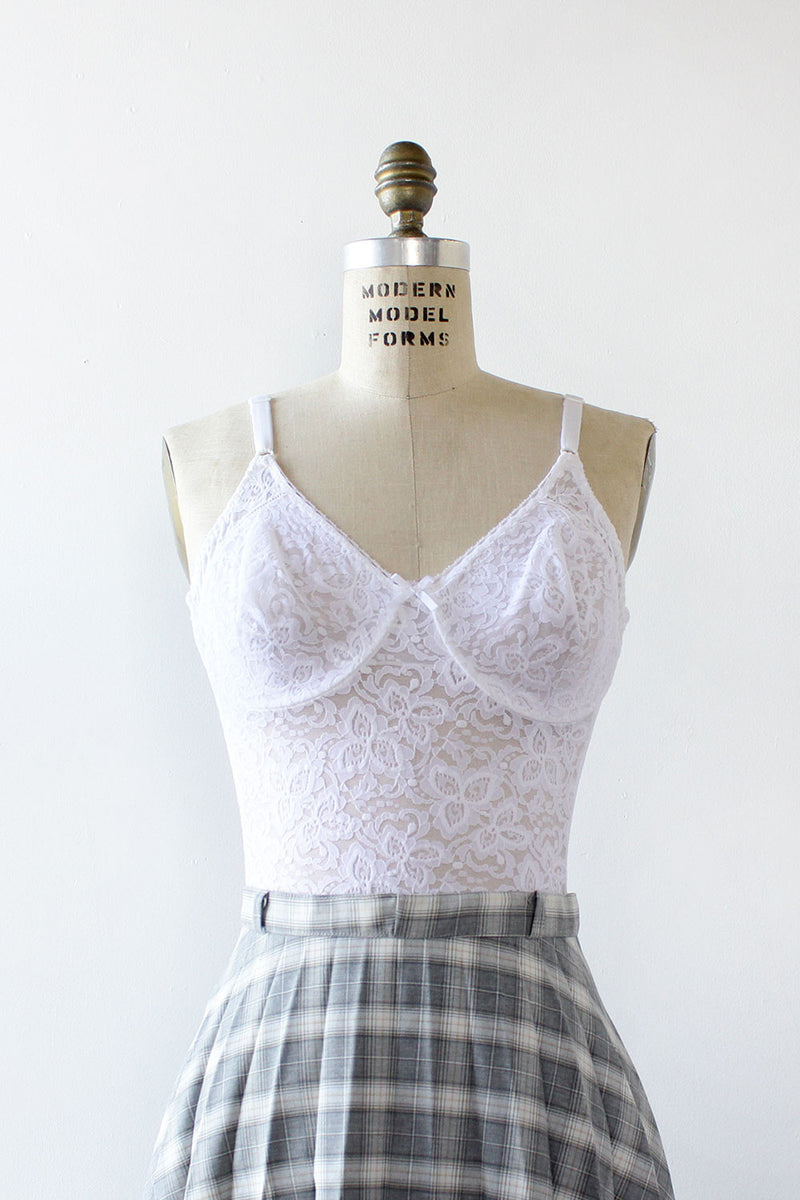 Snow White Bustier Bodysuit