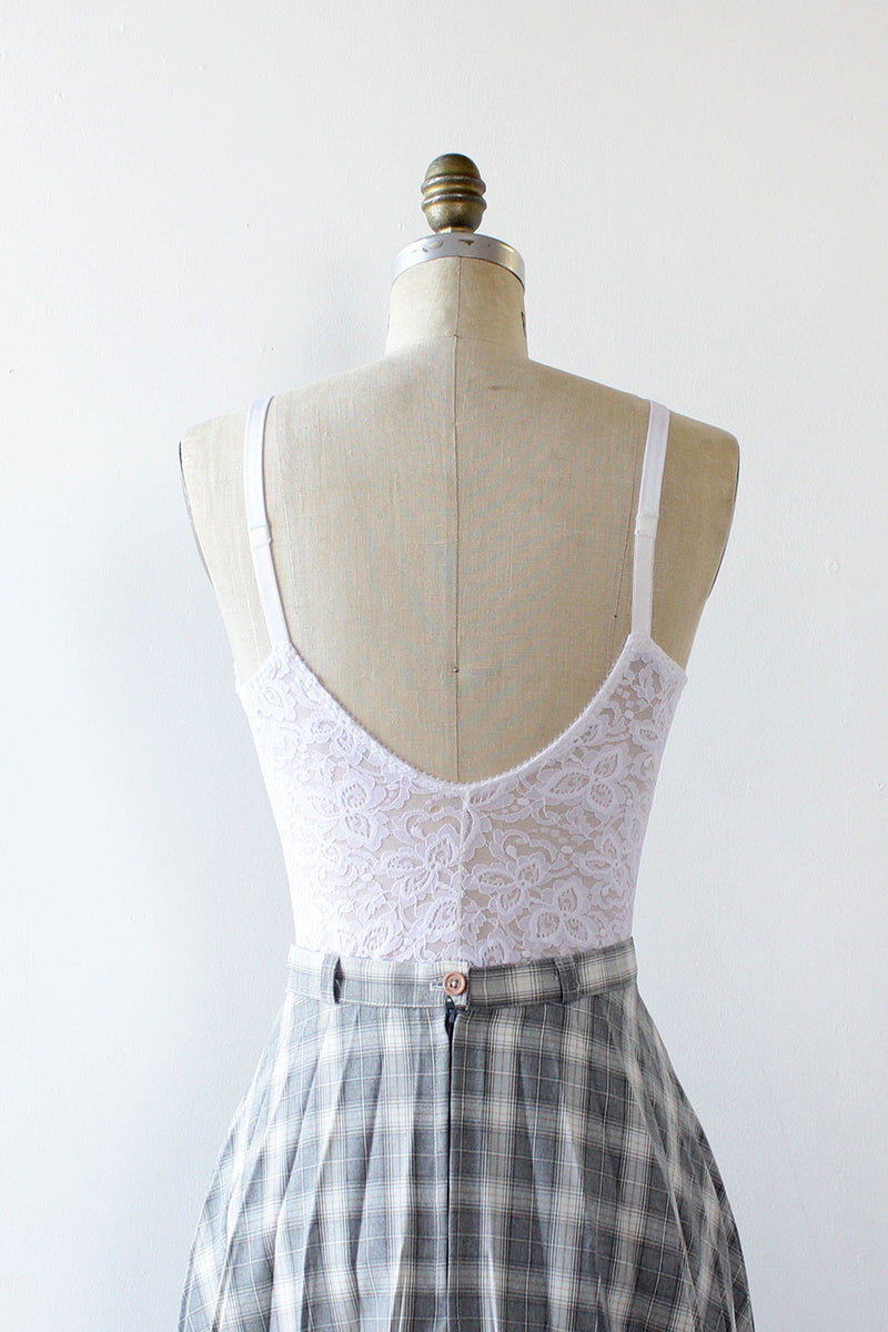 Snow White Bustier Bodysuit