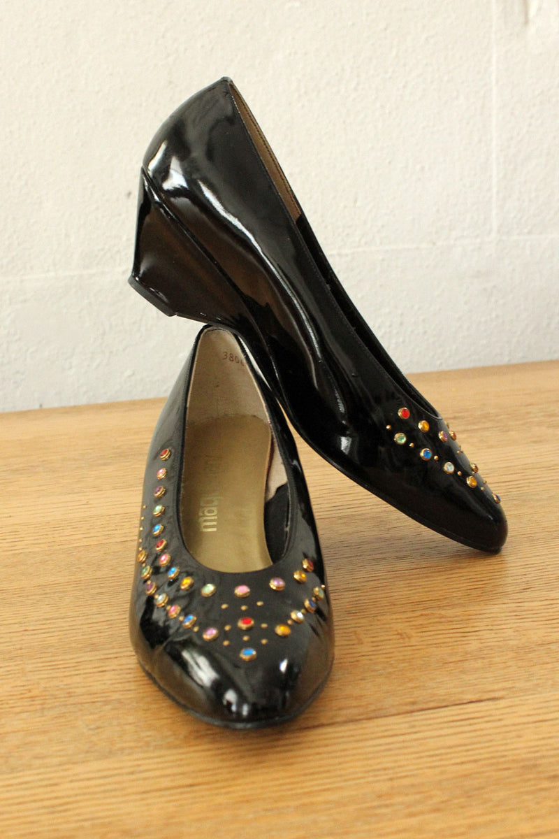 Glossy Gem Wedges 8-8.5