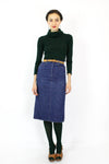 Pierre Cardin High Waist Denim Skirt XS