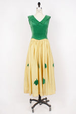 Ivy Leaf Princess Gown S