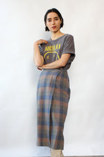 Banks Pastel Plaid Skirt XS