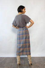 Banks Pastel Plaid Skirt XS