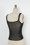Open Crochet Tank S