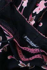 Betsey Velvet Burnout Slipdress XS