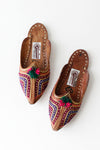 Rani Embroidered Slippers 5 1/2