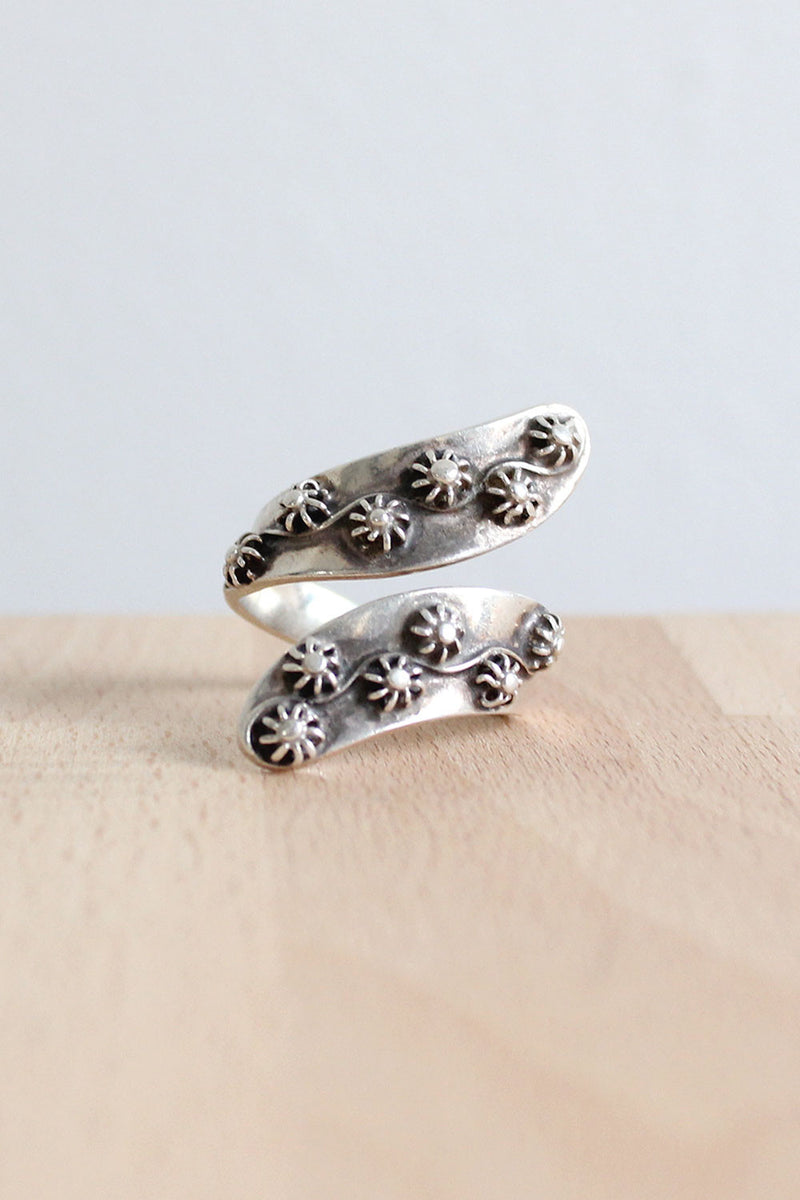 Wrapped Fleur Ring