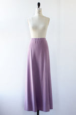 Lavender Knit Maxi Skirt M