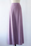 Lavender Knit Maxi Skirt M
