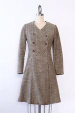 Herringbone Tweed Dress XS/S