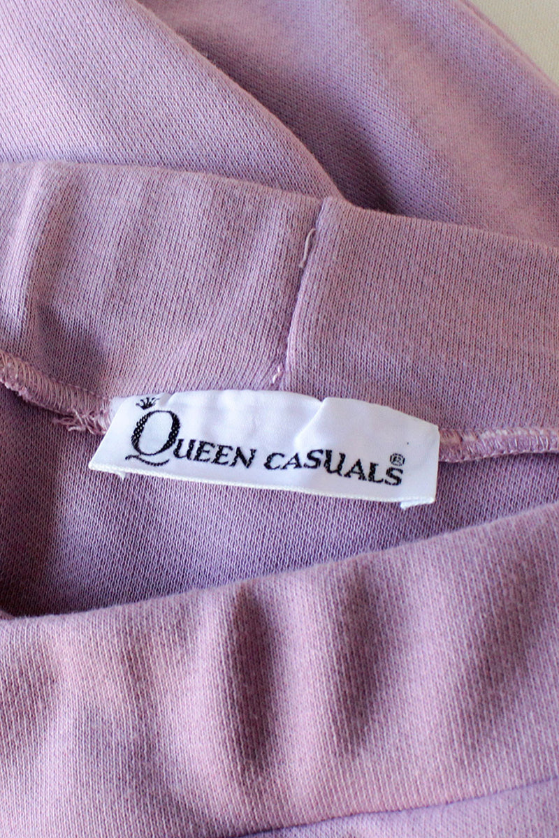 Lavender Knit Maxi Skirt M