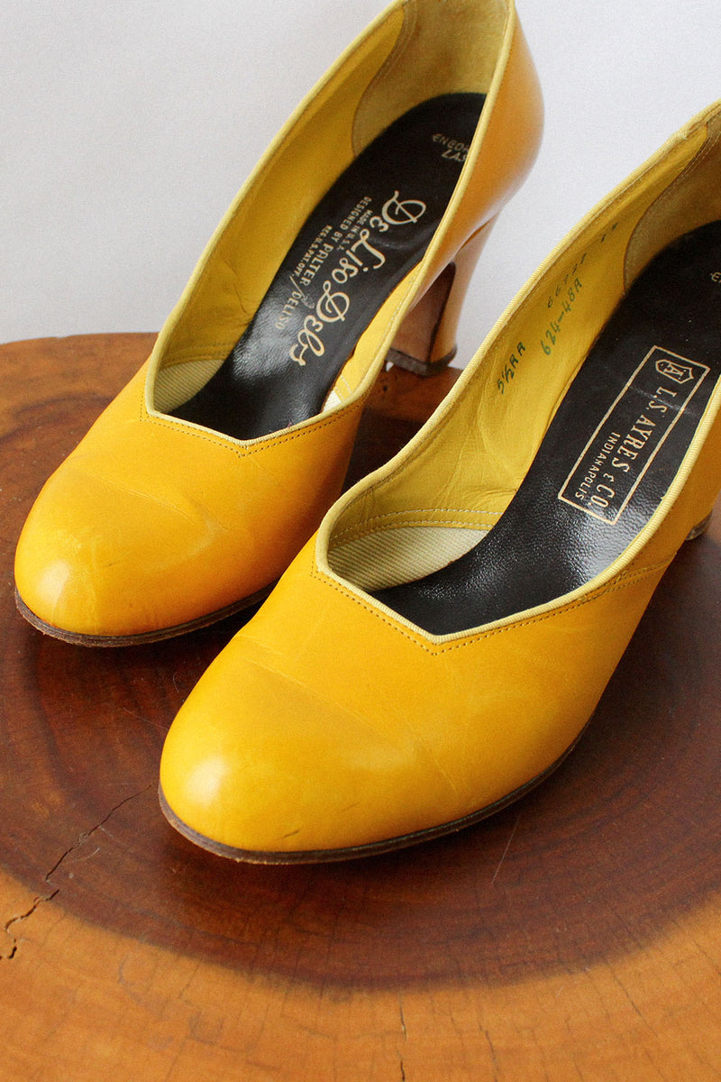 Deliso Mustard Pumps 5