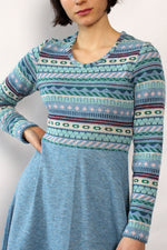Vicky Fair Isle Sweaterdress S/M