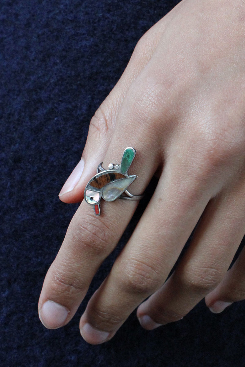 Songbird Silver Ring