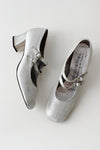 Coquette Metallic Mary Janes 8 1/2