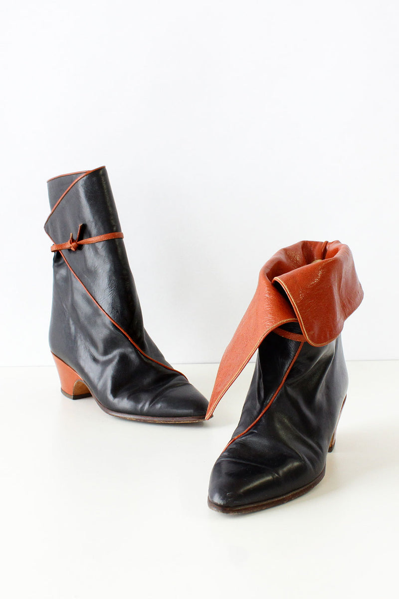 Maud Frizon Wrap Boots 5 1/2