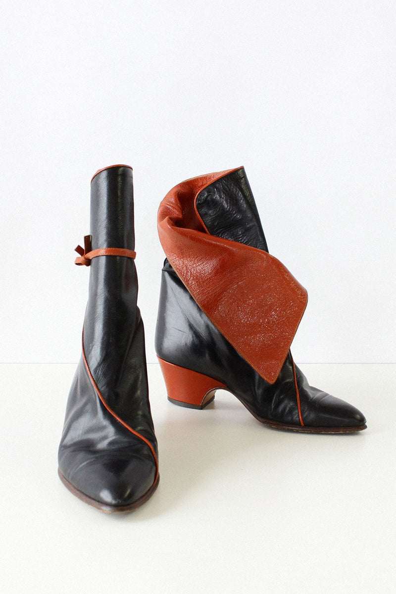 Maud Frizon Wrap Boots 5 1/2