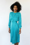 Umi Squiggle Silk Dress S