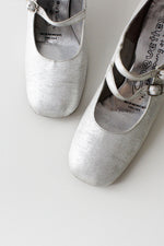 Coquette Metallic Mary Janes 8 1/2