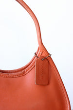 Orange Leather Coach Purse