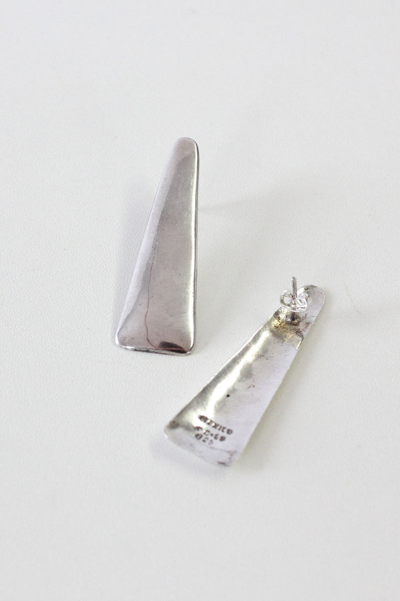 Modernist Triangle Earrings