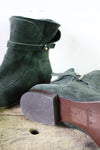 Forest Green Booties 8 1/2
