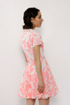 Mardi Gras Neon Beaded Chiffon Mini XS/S
