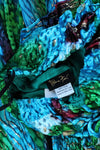 Diane Freis Silk Velvet Aquarian Dress S/M