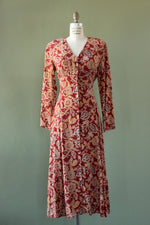 Gillian Silk Wallpaper Dress M