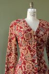 Gillian Silk Wallpaper Dress M