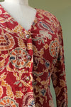 Gillian Silk Wallpaper Dress M