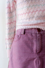 Marc Jacobs Purple Denim Mini Skirt S/M