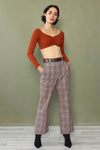 Bernie Plaid Slacks XS/S