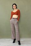 Bernie Plaid Slacks XS/S