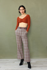 Bernie Plaid Slacks XS/S