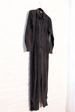 Stonewash Stretch Denim Jumpsuit XS/S