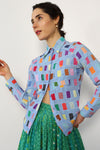 Rainbow Memo Chambray Shirt XS
