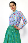 Rainbow Memo Chambray Shirt XS