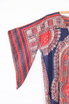 70s Dashiki Angel Sleeve Dress