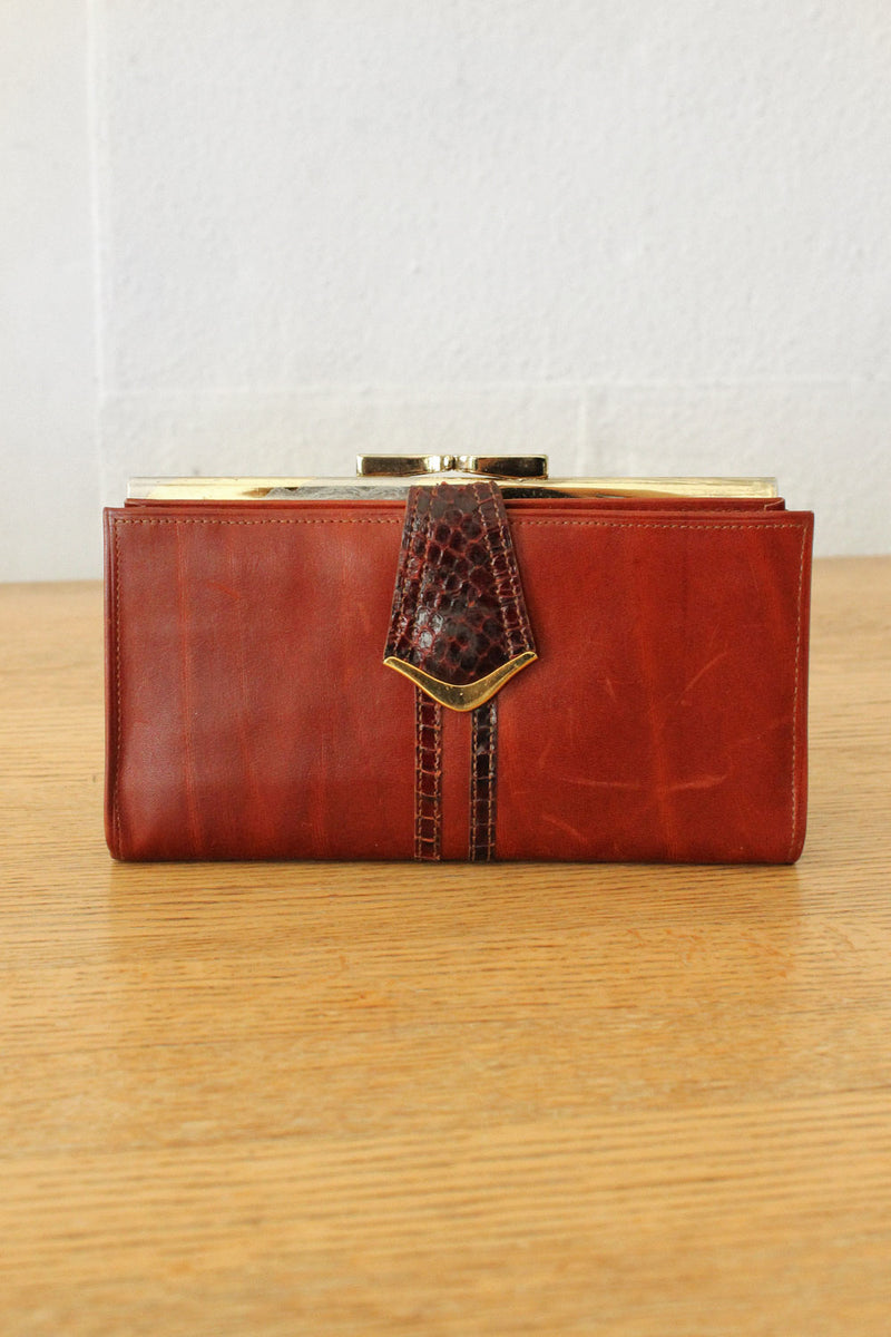 Pierre Cardin Mahogany Wallet