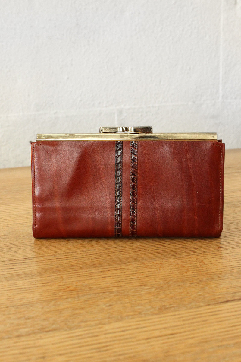 Pierre Cardin Mahogany Wallet